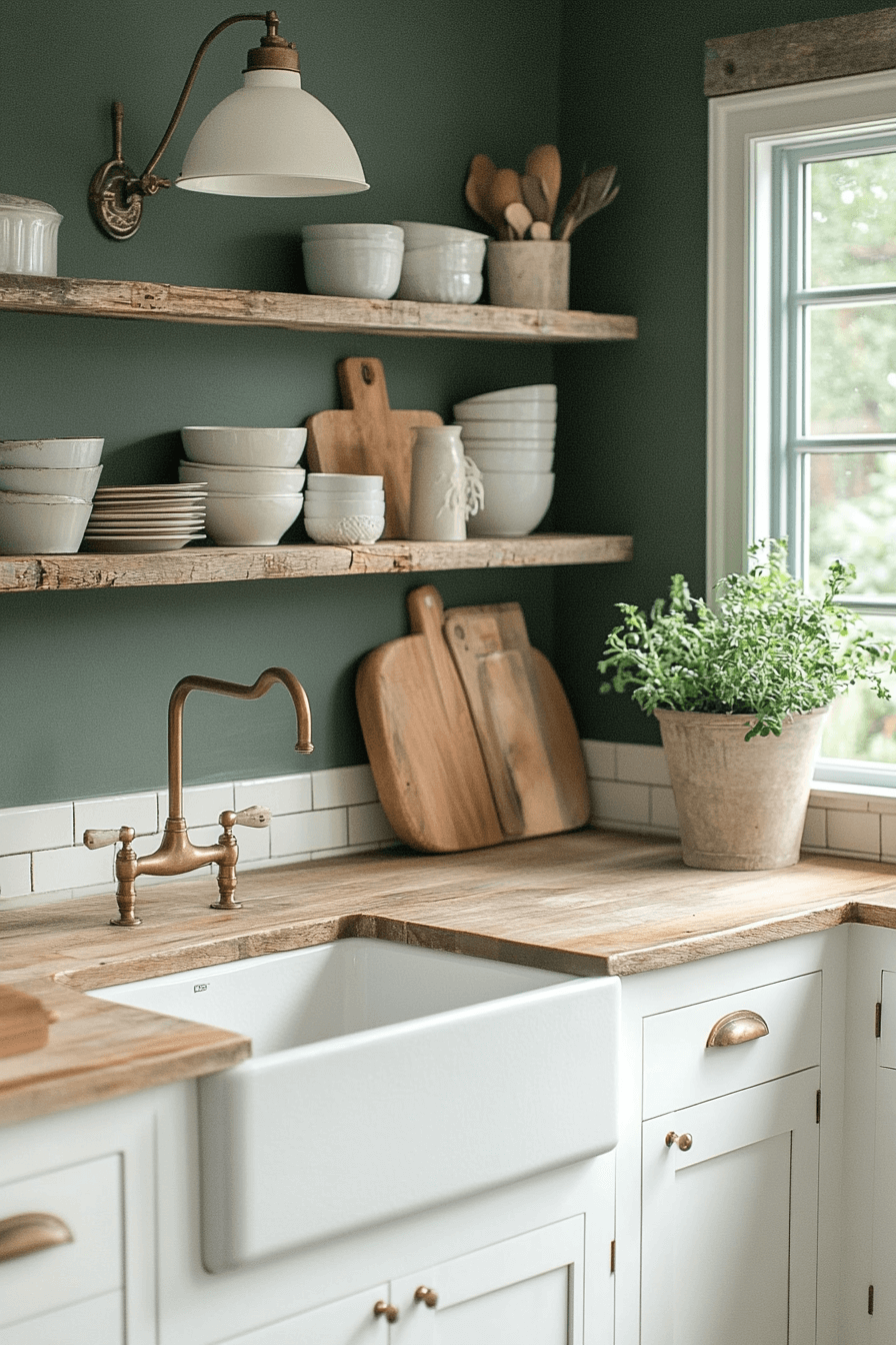 29 Green and White Kitchen Styles That Bring Calm and Charm Together 23 green and white kitchen