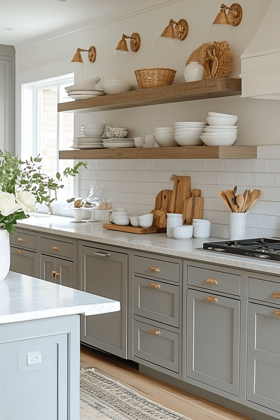 29 Gray and White Kitchen Themes That Embrace Understated Beauty 23 gray and white kitchen