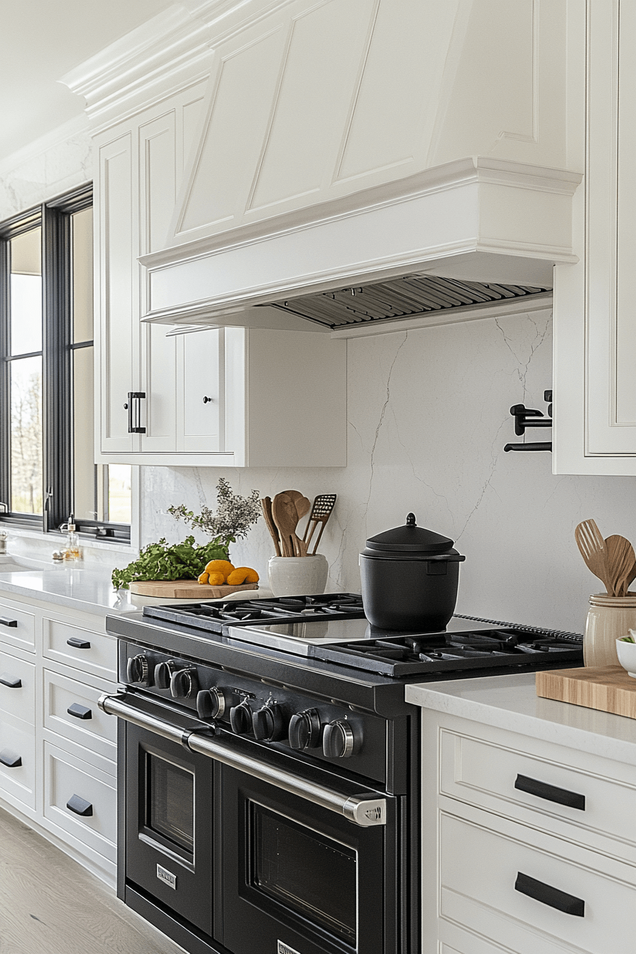 29 Black and White Kitchen Ideas That Elevate Everyday Cooking 23 black and white kitchen ideas