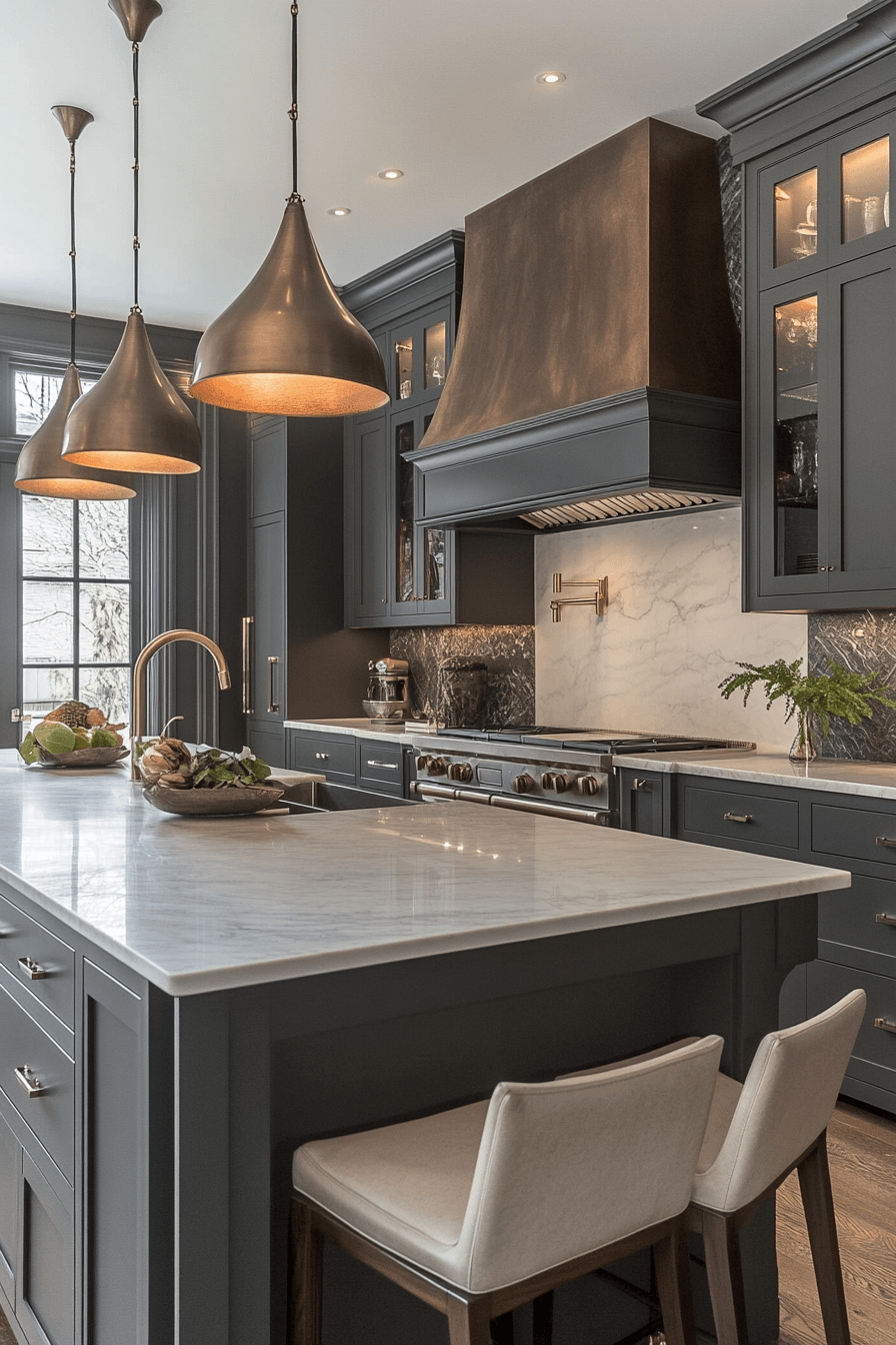 29 Grey Kitchen Concepts That Define Understated Elegance 23 grey kitchen