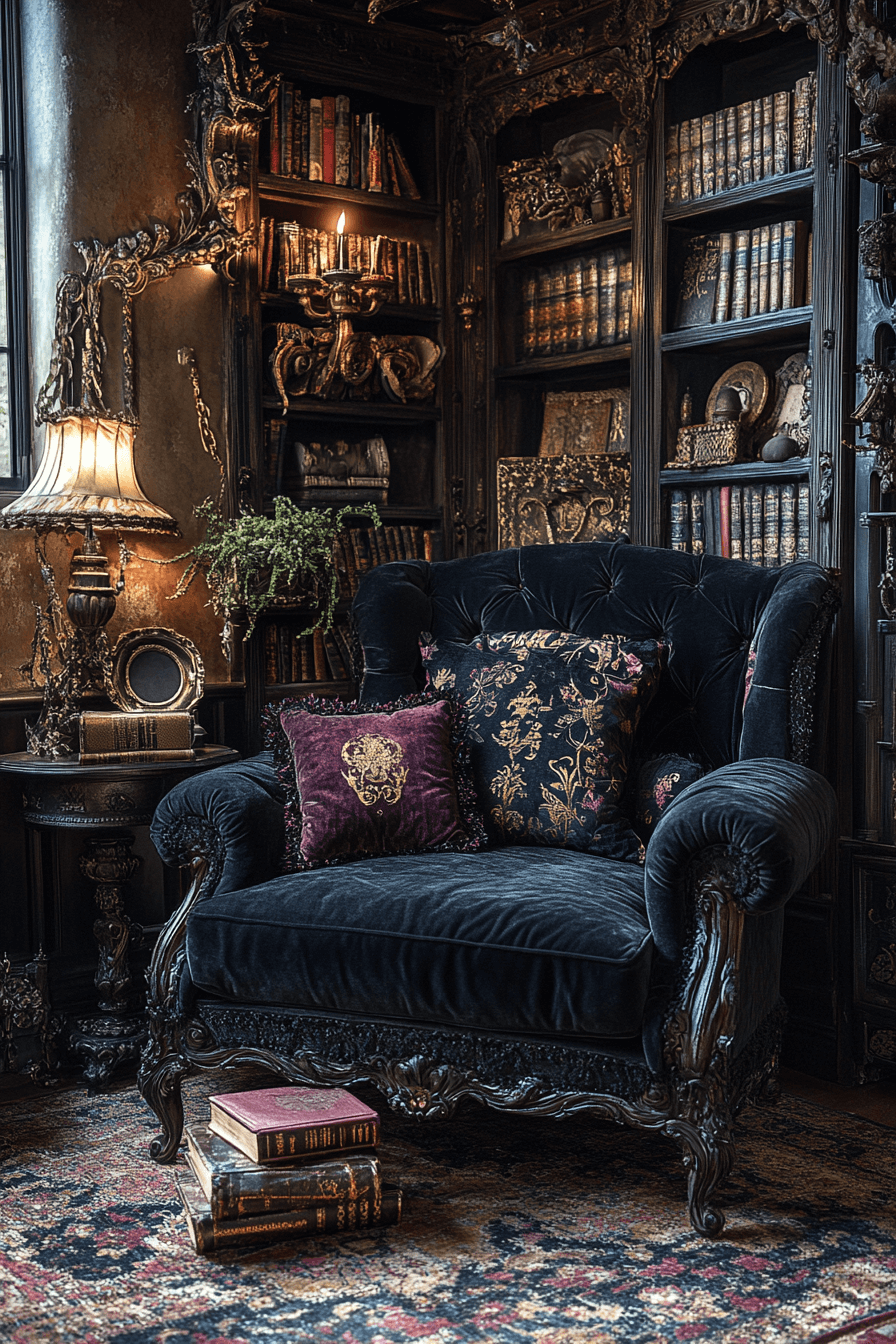 29 Whimsigoth Decor Styles That Celebrate Eccentric Beauty 24 whimsigoth decor