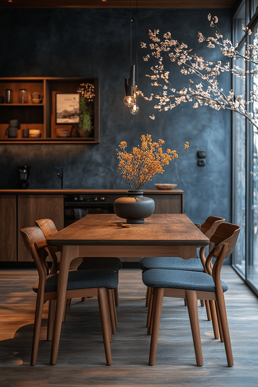 29 Japandi Dining Room Upgrades That Spark Joy and Harmony 24 japandi dining room