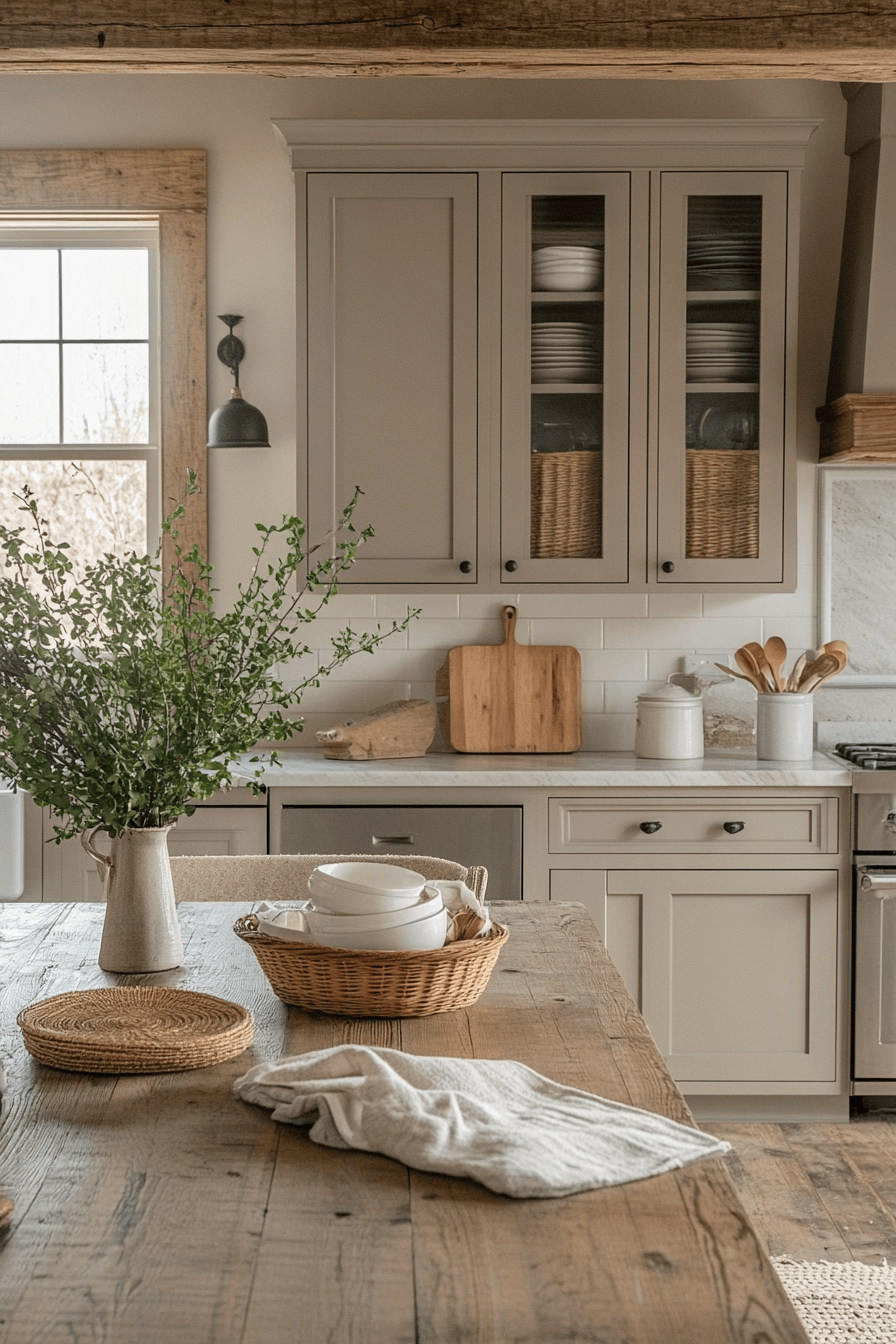 29 Farmhouse Kitchen Cabinets That Elevate Everyday Cooking 24 farmhouse kitchen cabinets