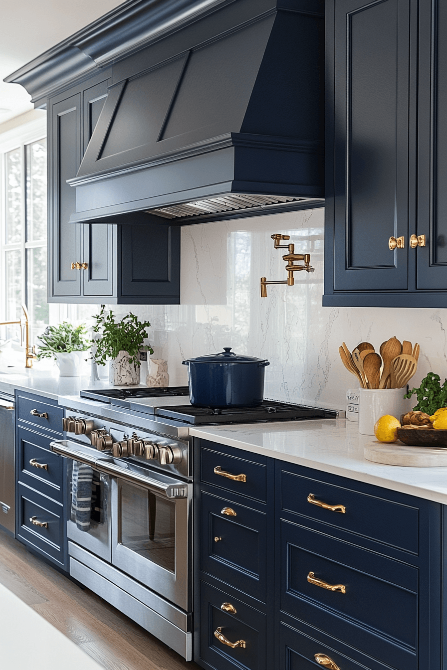 29 Blue and White Kitchen Inspirations for a Peaceful Culinary Retreat 25 blue and white kitchen