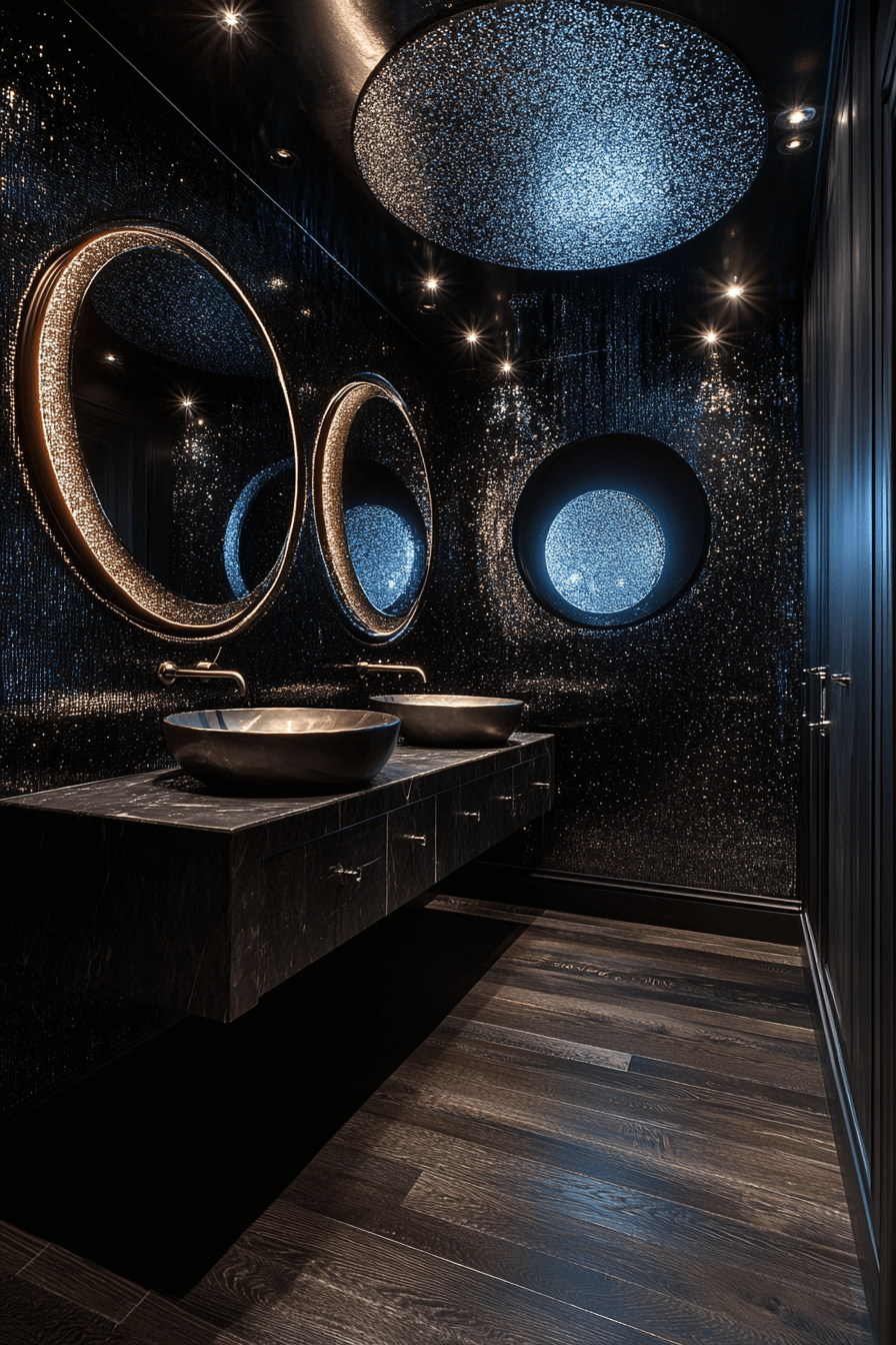 29 Whimsigoth Bathroom Elements That Celebrate Artistic Expression 25 whimsigoth bathroom