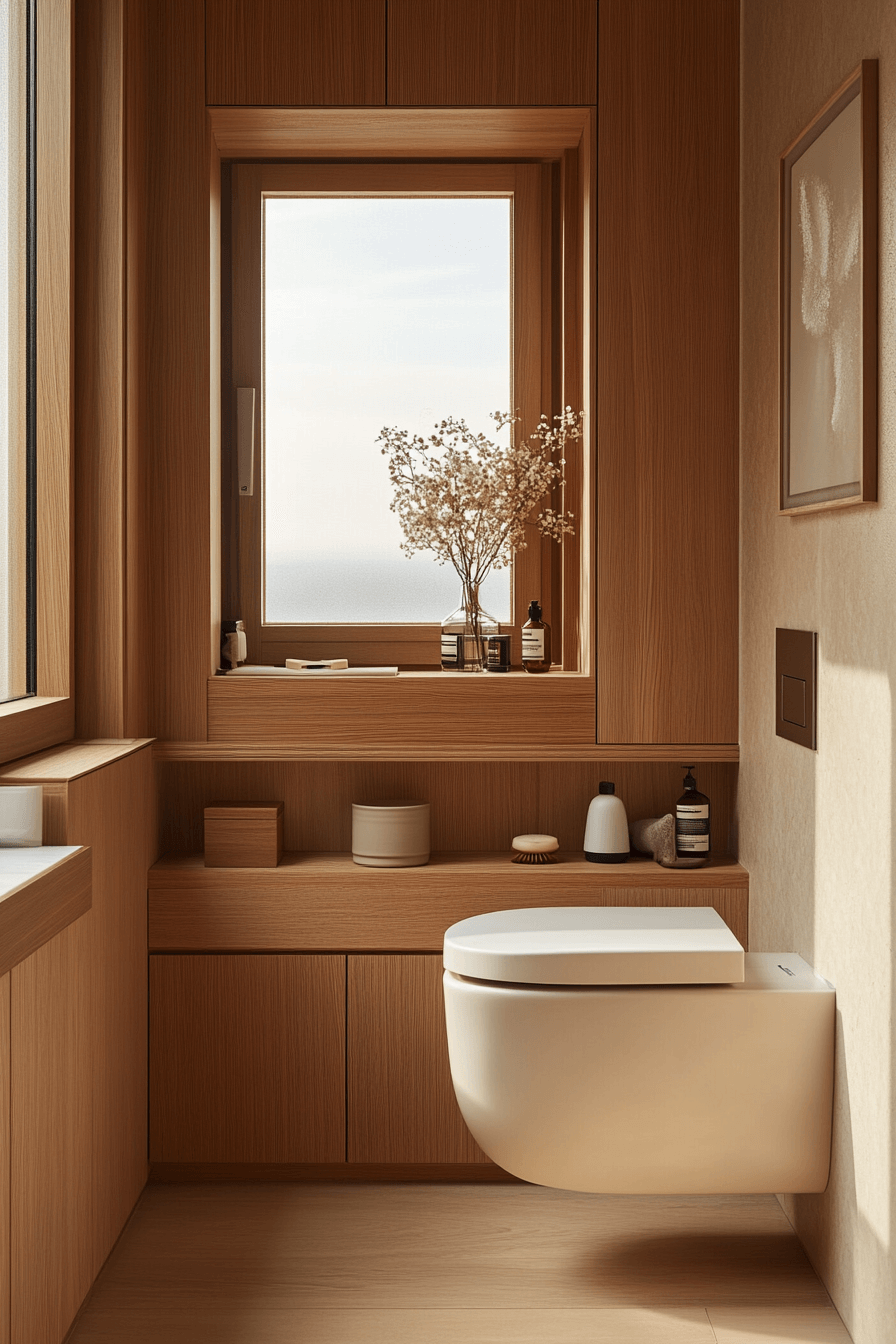 29 Japandi Bathroom Details to Transform Your Daily Routine 25 japandi bathroom
