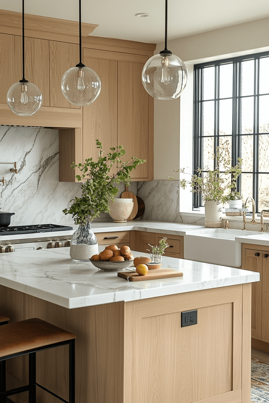 29 White Oak Kitchen Cabinets That Prove Simplicity Can Be Stunning 25 white oak kitchen cabinets