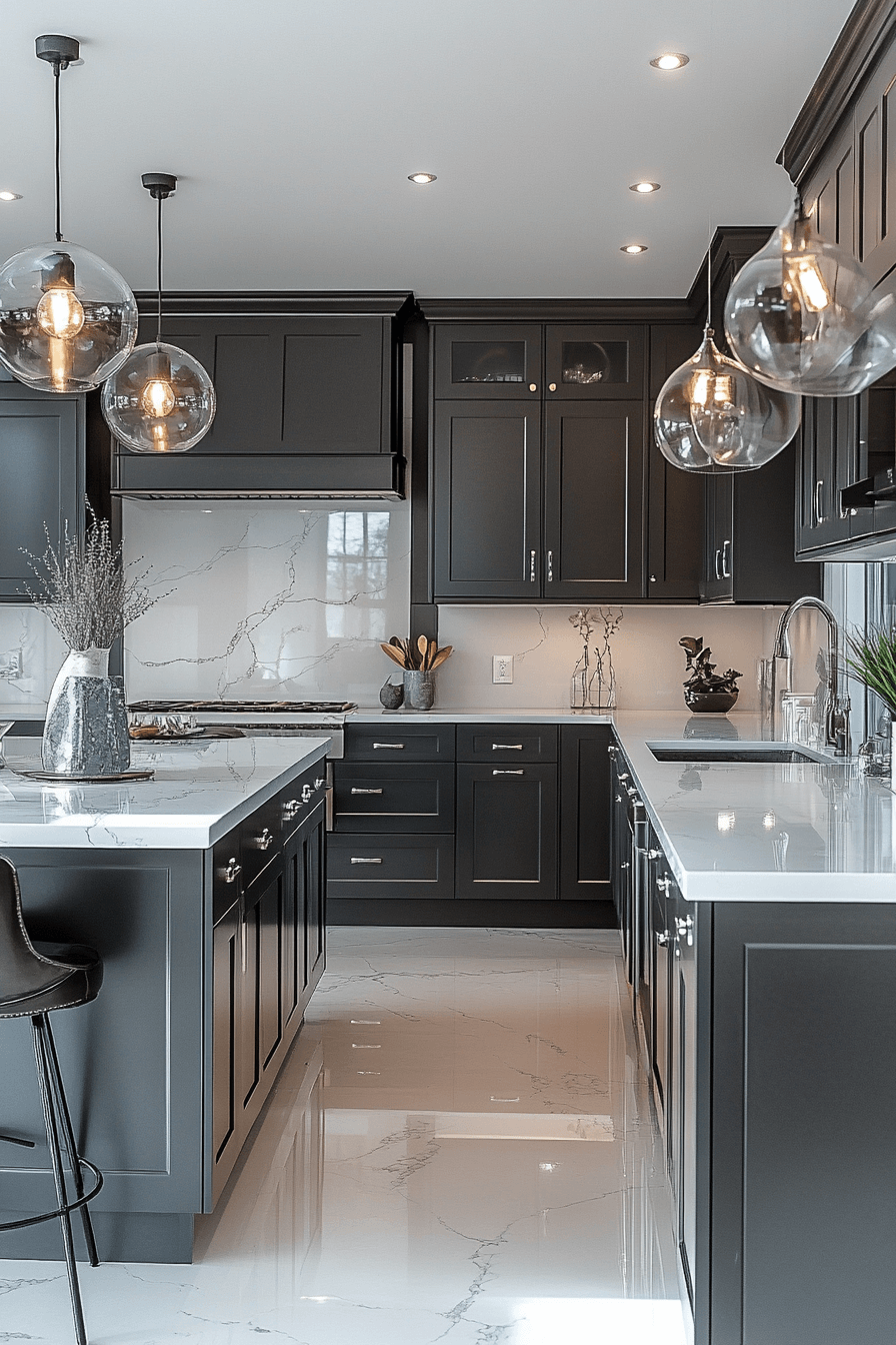 29 Grey and White Kitchen Inspirations That Feel Modern and Timeless 25 grey and white kitchen