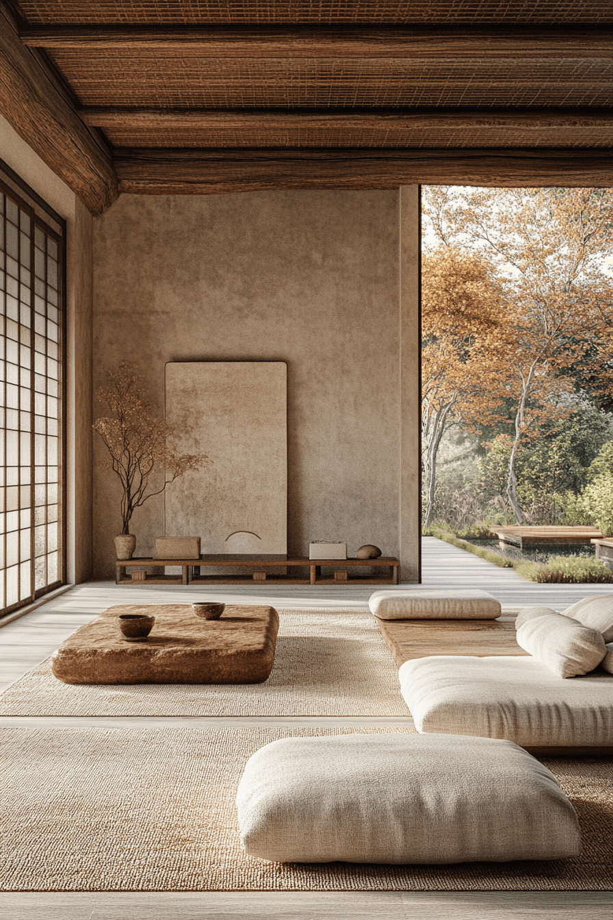 29 Japandi Living Room Makeovers That Reflect Quiet Luxury 25 japandi living room