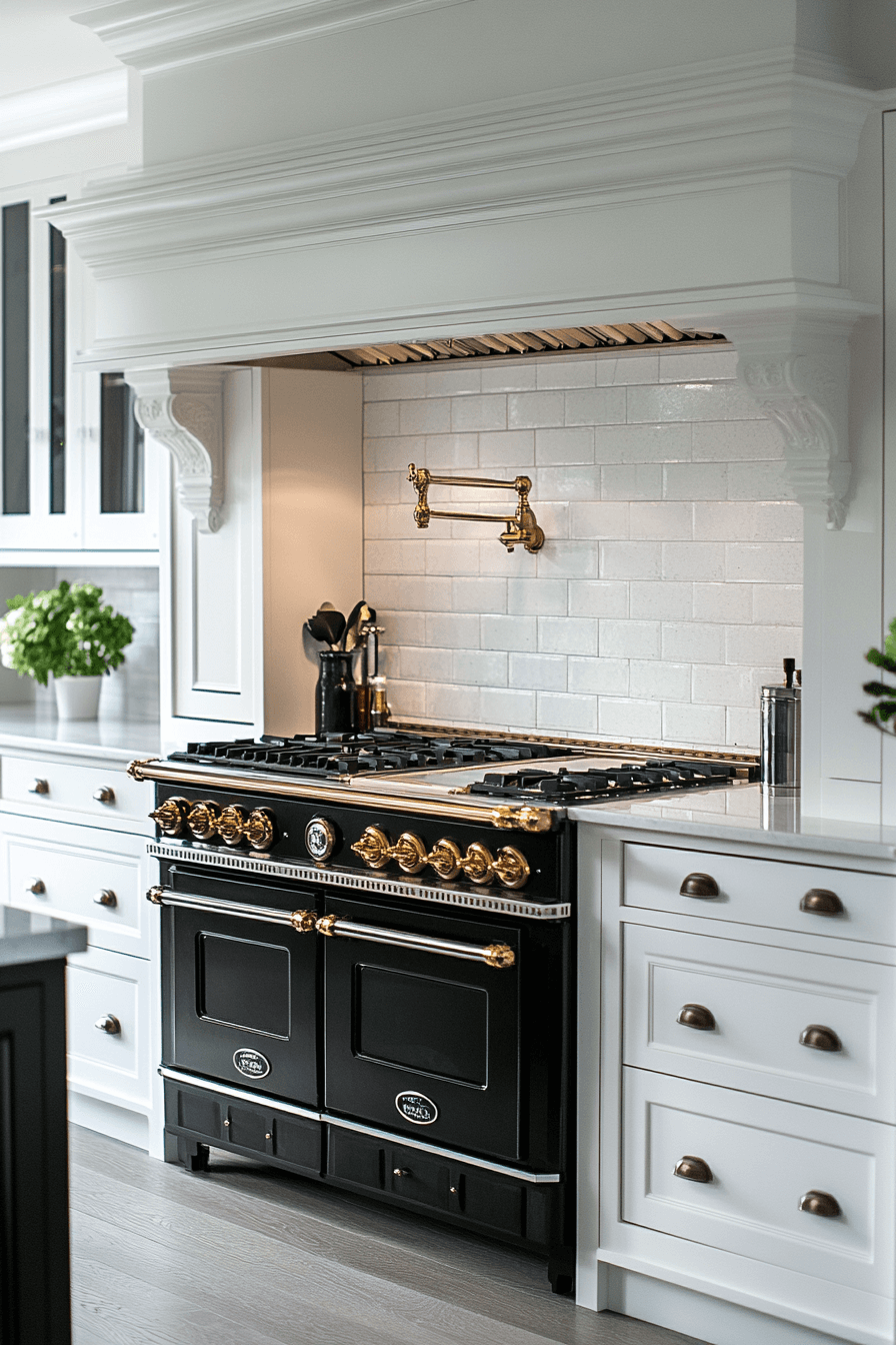 29 Black and White Kitchen Ideas That Elevate Everyday Cooking 26 black and white kitchen ideas