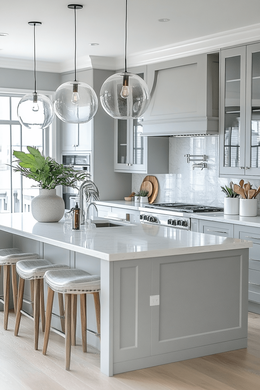 29 Grey Kitchen Concepts That Define Understated Elegance 26 grey kitchen