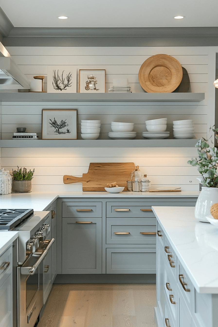 29 Gray and White Kitchen Themes That Embrace Understated Beauty 26 gray and white kitchen