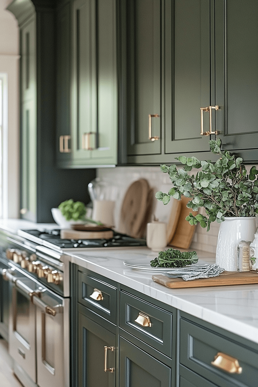 29 Green and White Kitchen Styles That Bring Calm and Charm Together 26 green and white kitchen