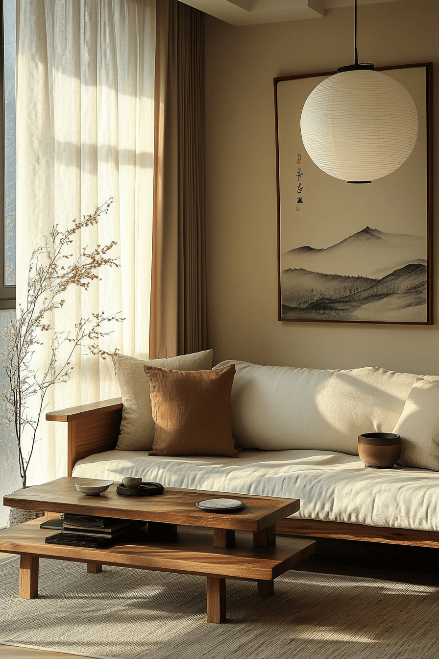 29 Japandi Living Room Makeovers That Reflect Quiet Luxury 26 japandi living room