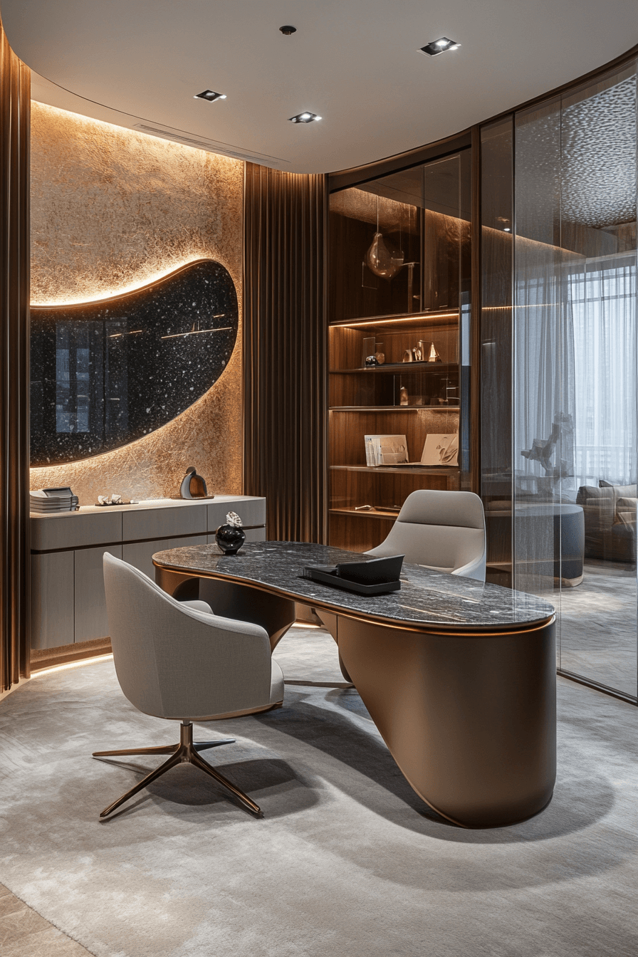 29 Japandi Home Office Details That Support Intentional Living 26 japandi home office