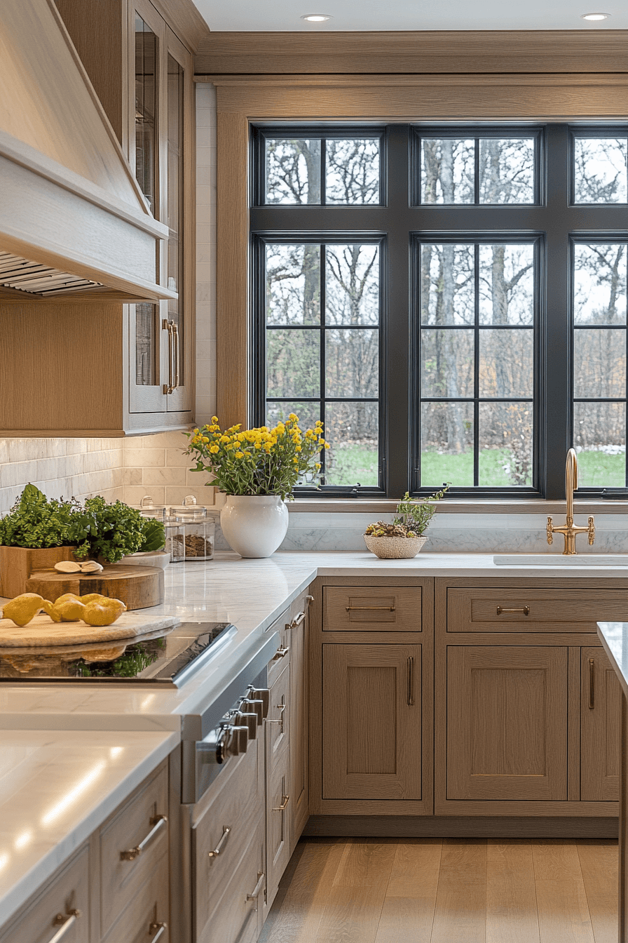 29 White Oak Kitchen Cabinets That Prove Simplicity Can Be Stunning 26 white oak kitchen cabinets