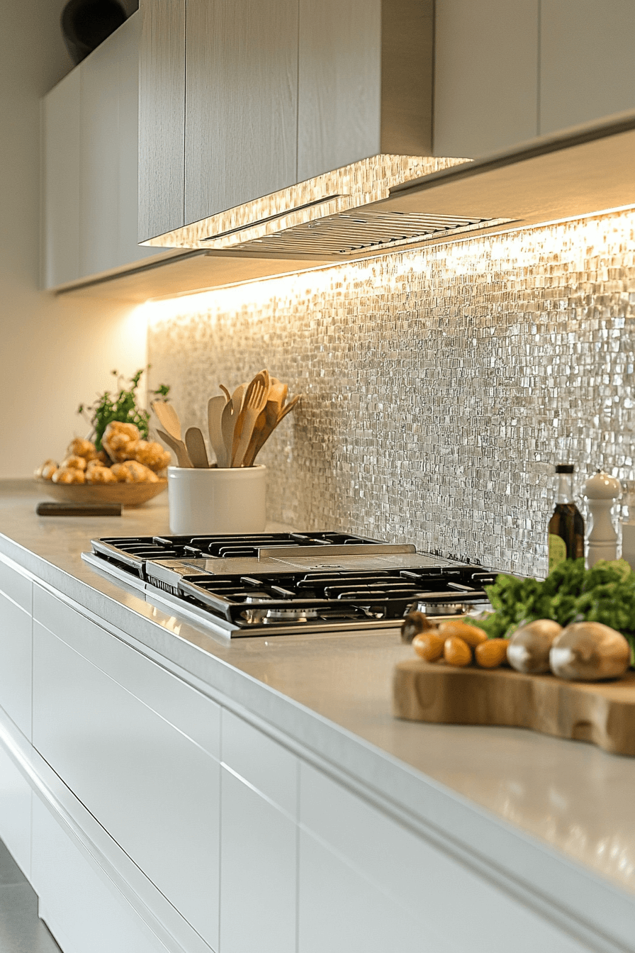 29 Kitchen Backsplash with White Cabinets That Make Neutrals Pop 26 kitchen backsplash with white cabinets