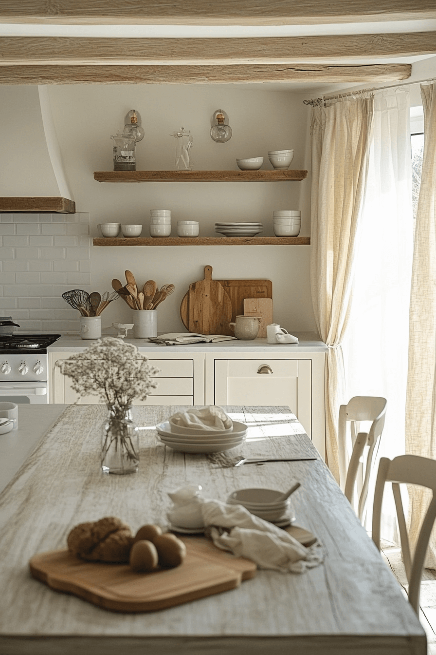 29 Cottage Core Kitchen Upgrades for a Dreamy Country Vibe 27 cottage core kitchen