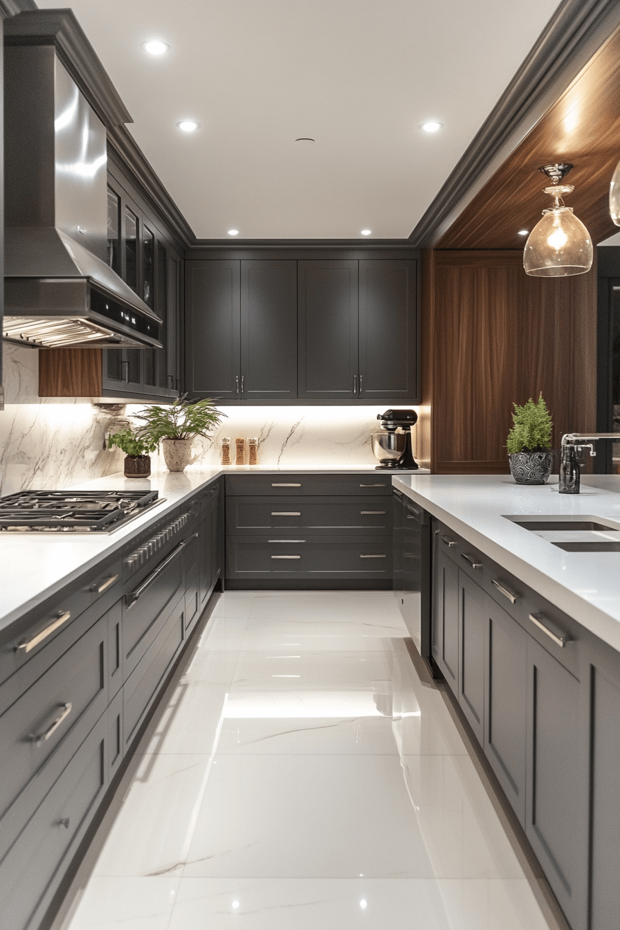 29 Grey and White Kitchen Inspirations That Feel Modern and Timeless 27 grey and white kitchen