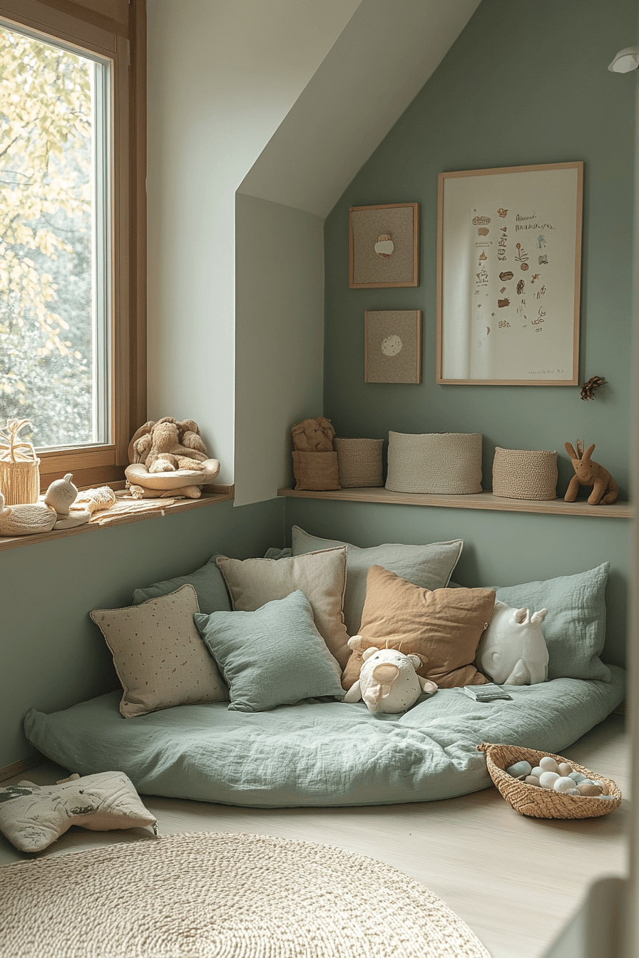 29 Japandi Kids Room Concepts for Mindful Family Living 27 japandi kids room