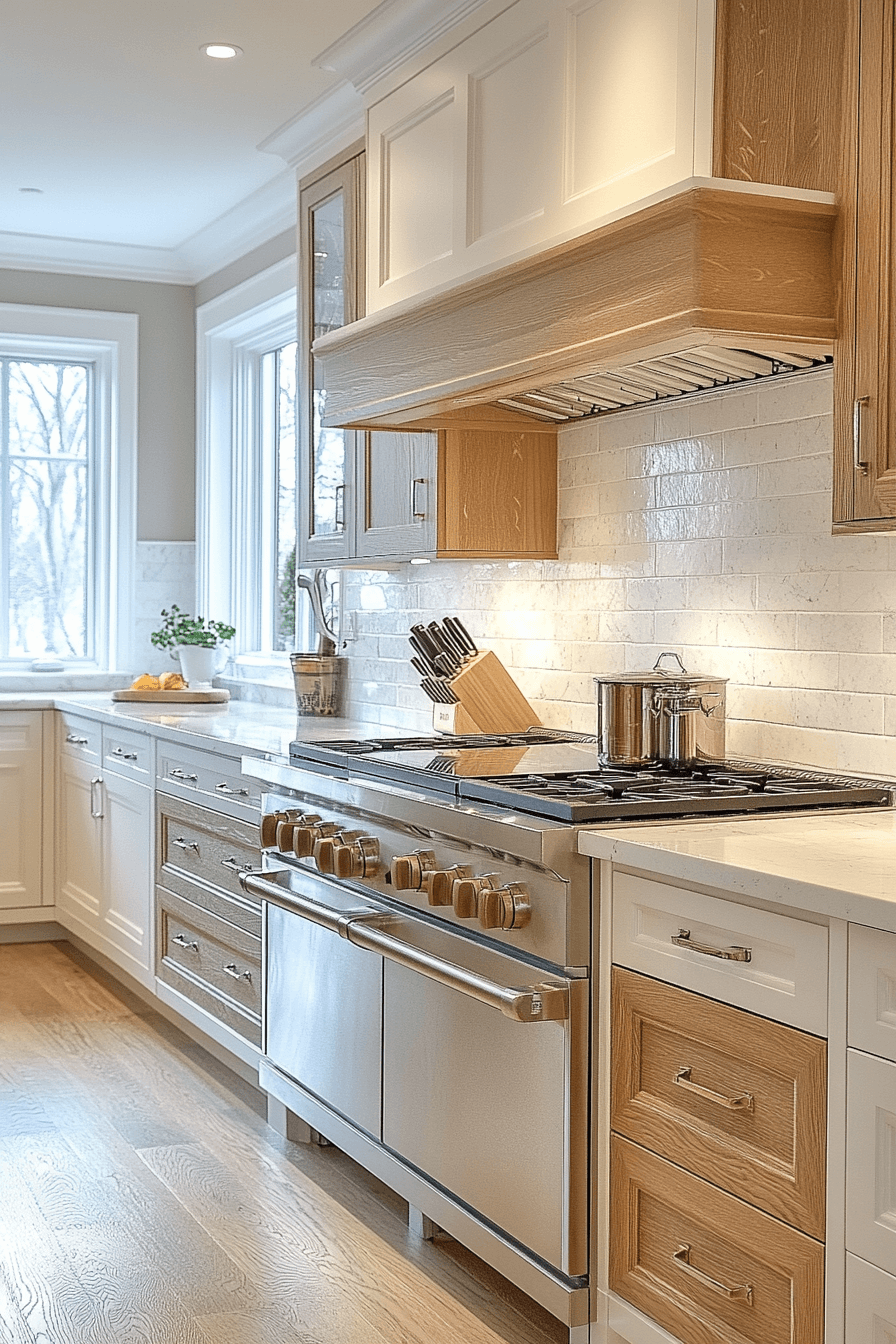 29 White Oak Kitchen Cabinets That Prove Simplicity Can Be Stunning 27 white oak kitchen cabinets