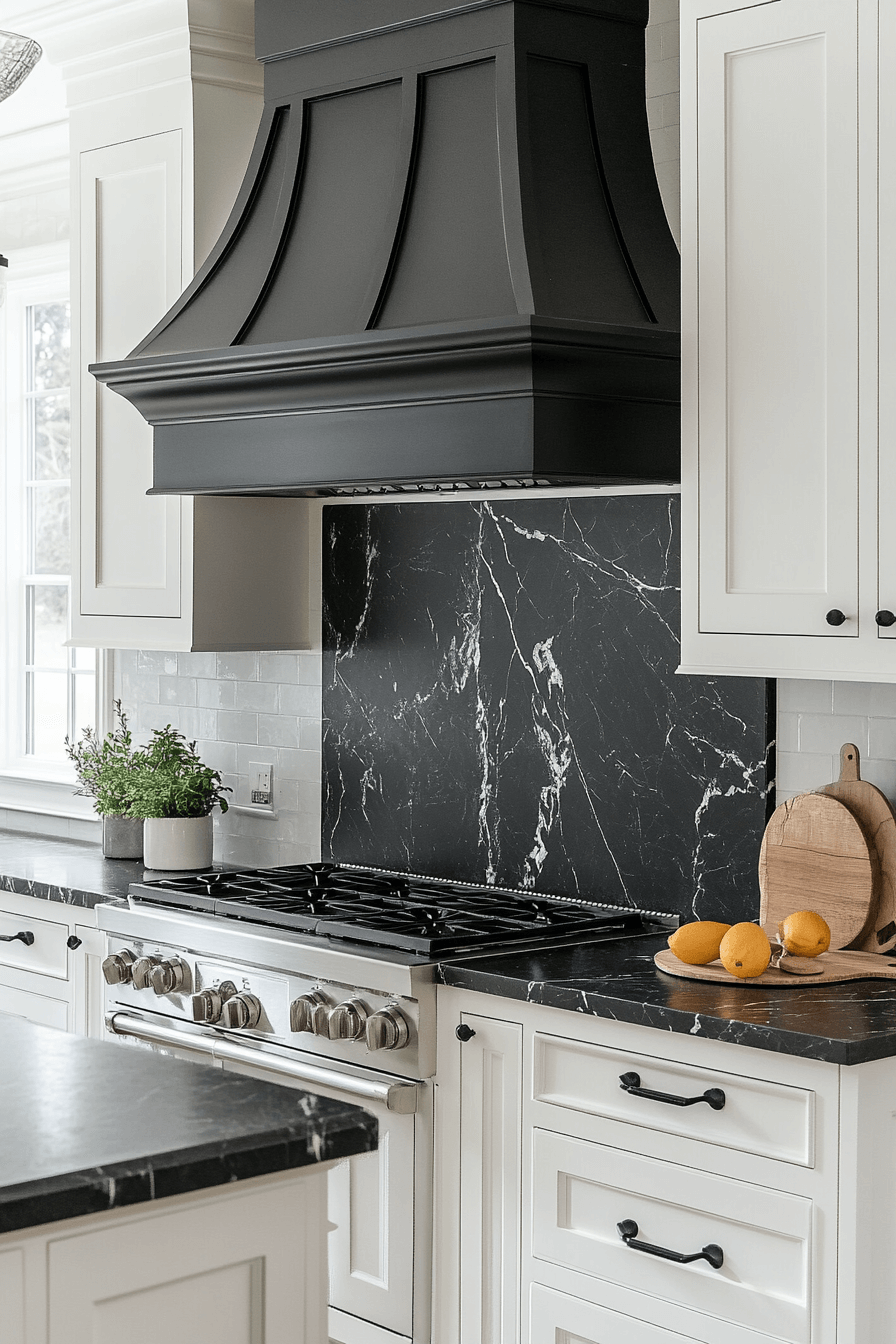 29 Black and White Kitchen Ideas That Elevate Everyday Cooking 27 black and white kitchen ideas