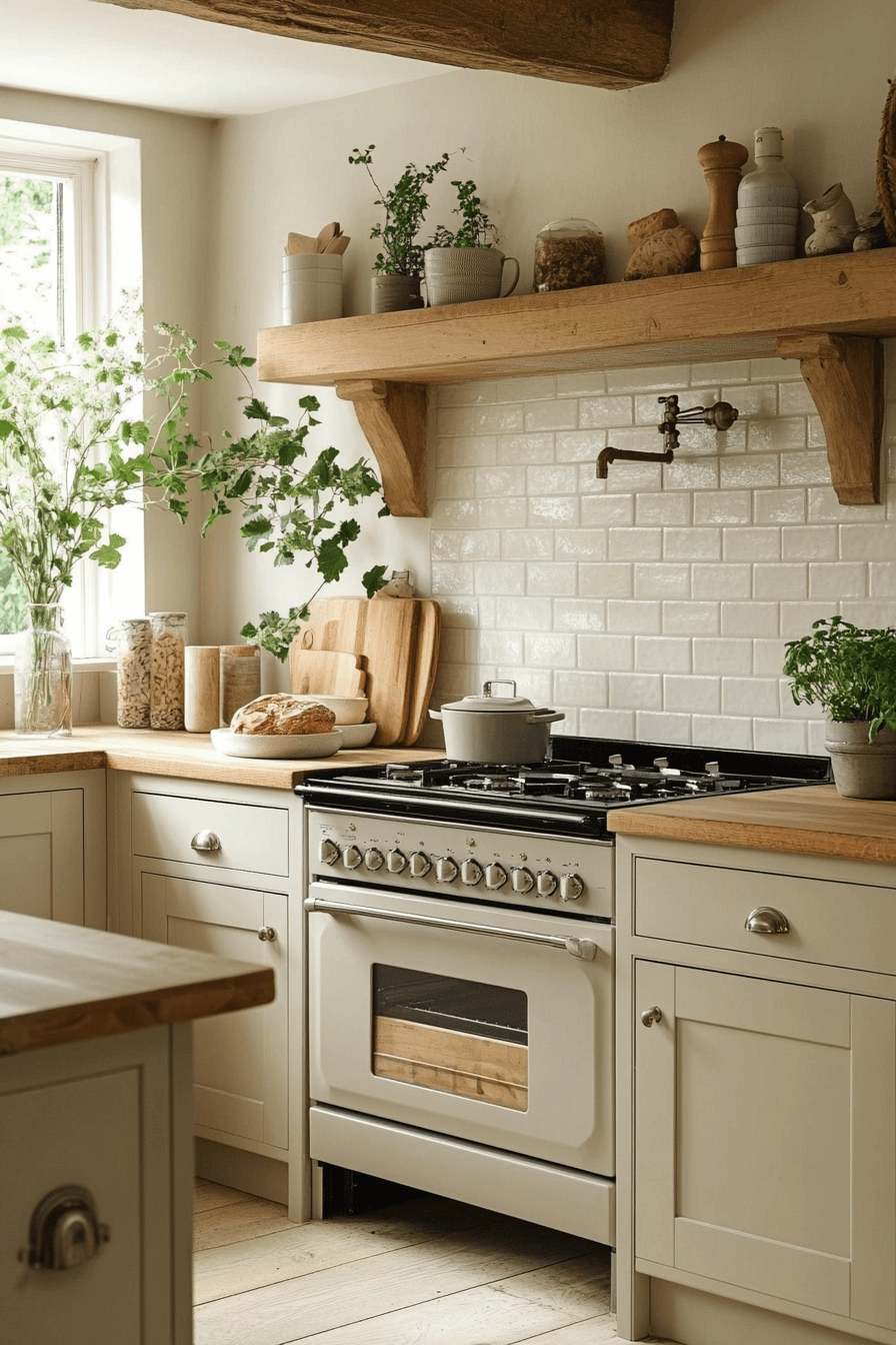 29 Light Cream Kitchen Cabinets That Glow with Soft Serenity 27 cream kitchen cabinets