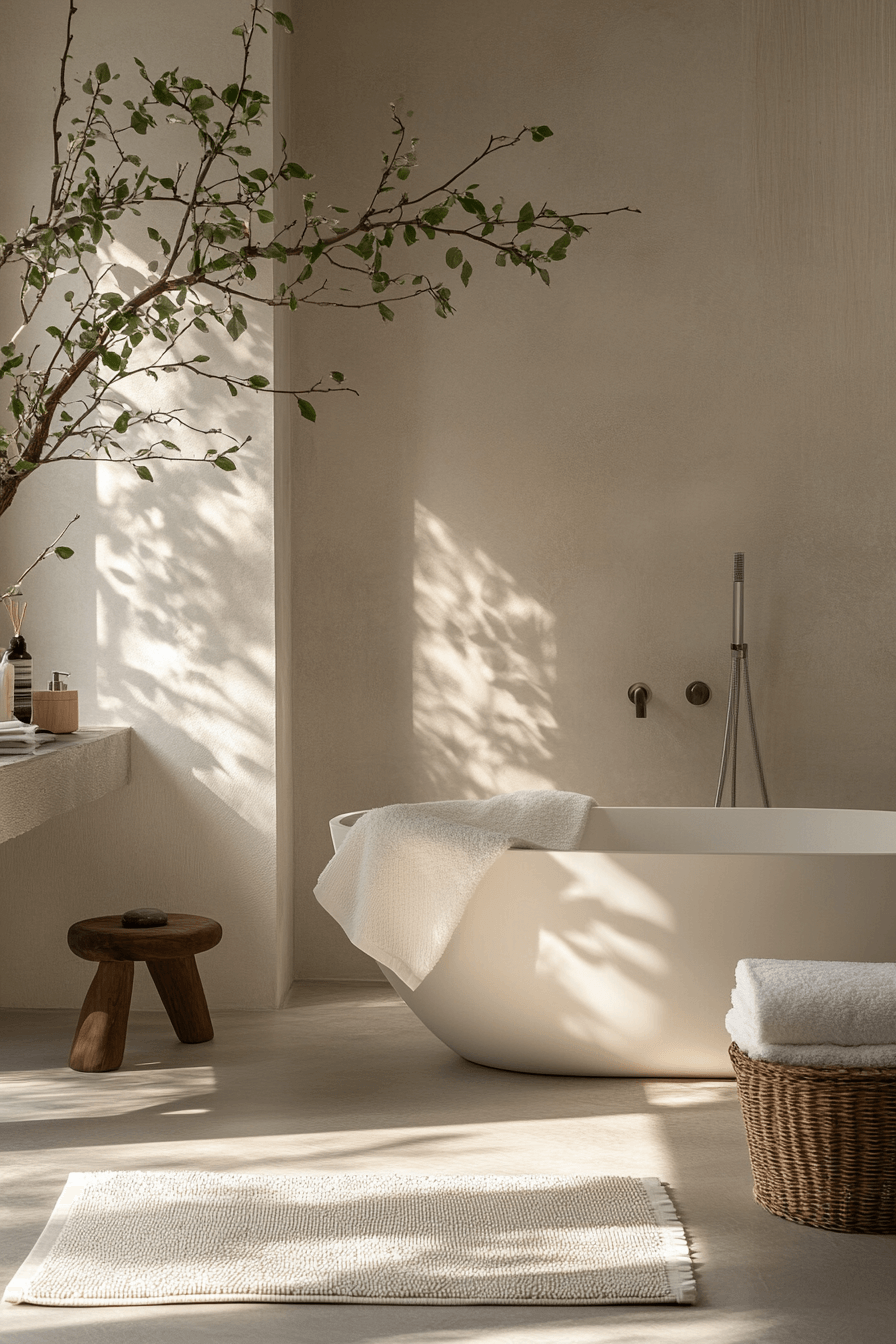 29 Japandi Bathroom Details to Transform Your Daily Routine 28 japandi bathroom