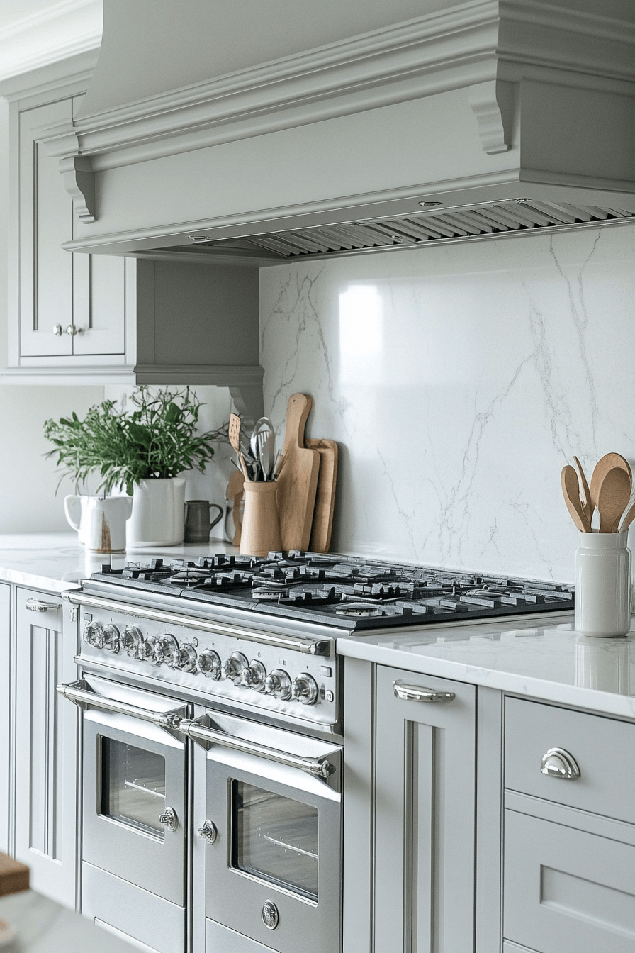 29 Grey Kitchen Concepts That Define Understated Elegance 28 grey kitchen