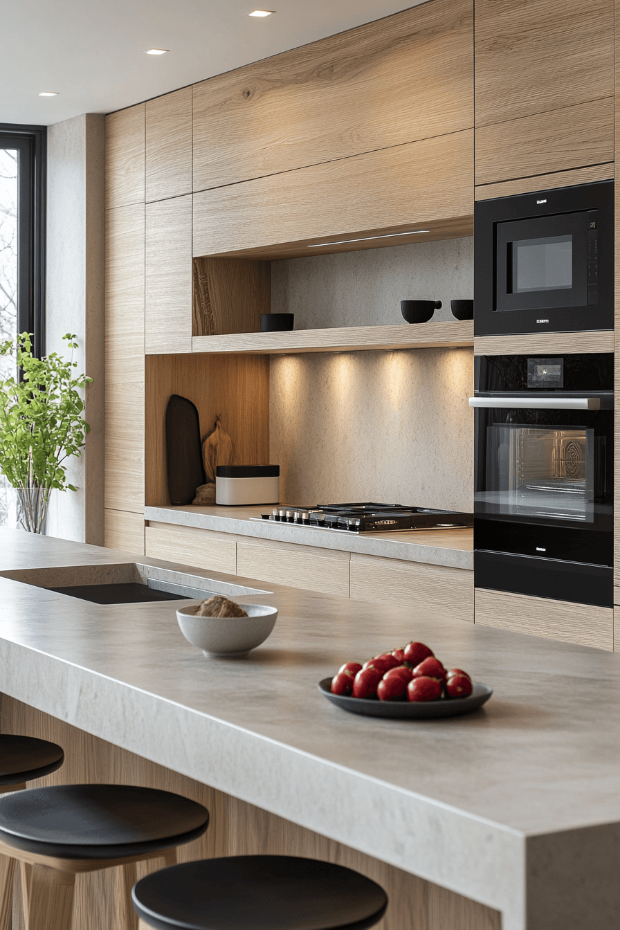 29 Japandi Style Kitchen Elements That Invite Mindful Living 28 japandi style kitchen