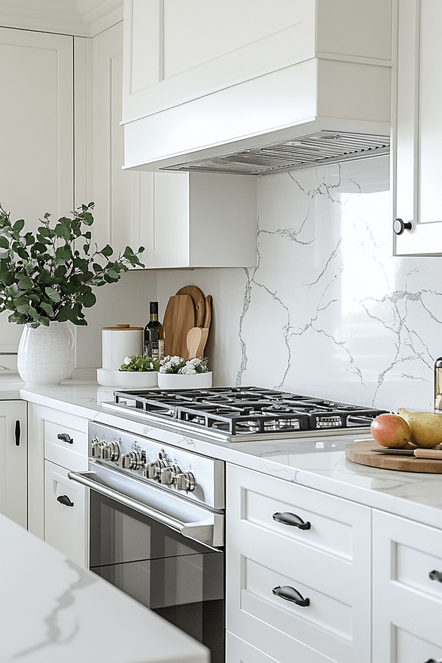 29 Small White Kitchen Concepts to Open Up Tight Spaces 28 small white kitchen