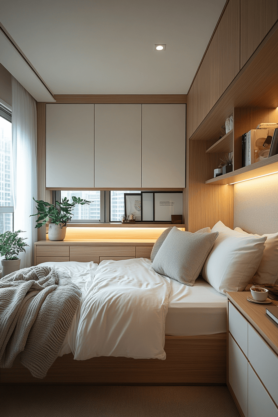 29 Japandi Small Bedroom Touches That Create Big Impact 28 japandi small bedroom