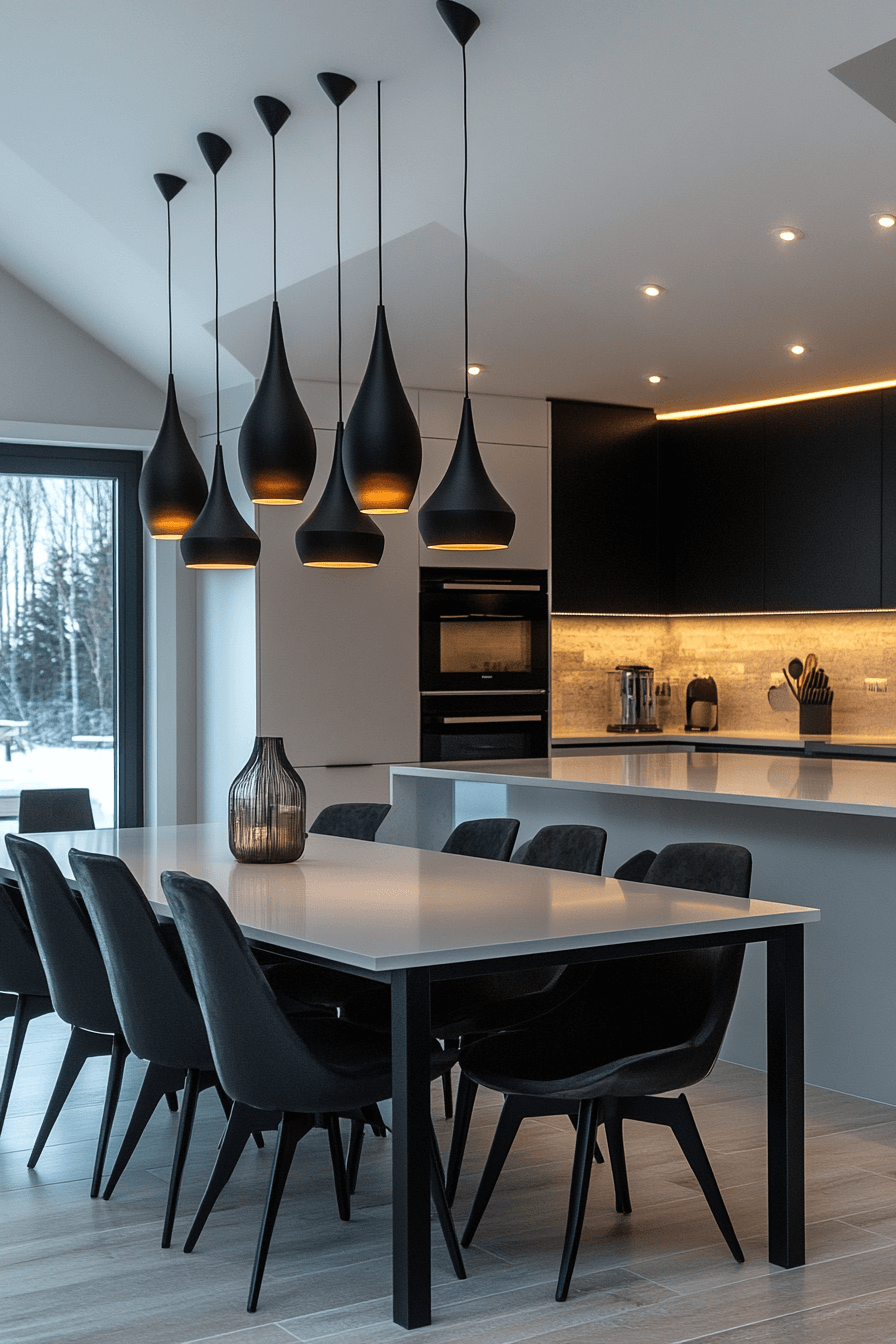 29 Black and White Kitchen Ideas That Elevate Everyday Cooking 28 black and white kitchen ideas