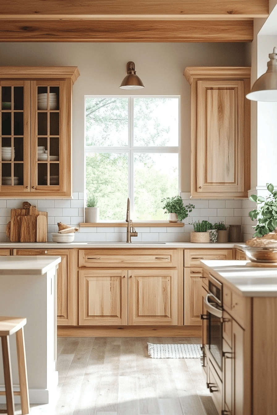 29 Light Wood Kitchen Cabinets Perfect for Modern Simplicity 29 light wood kitchen cabinets