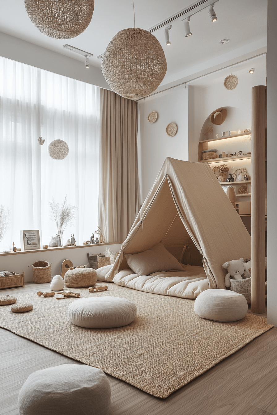 29 Japandi Kids Room Concepts for Mindful Family Living 29 japandi kids room