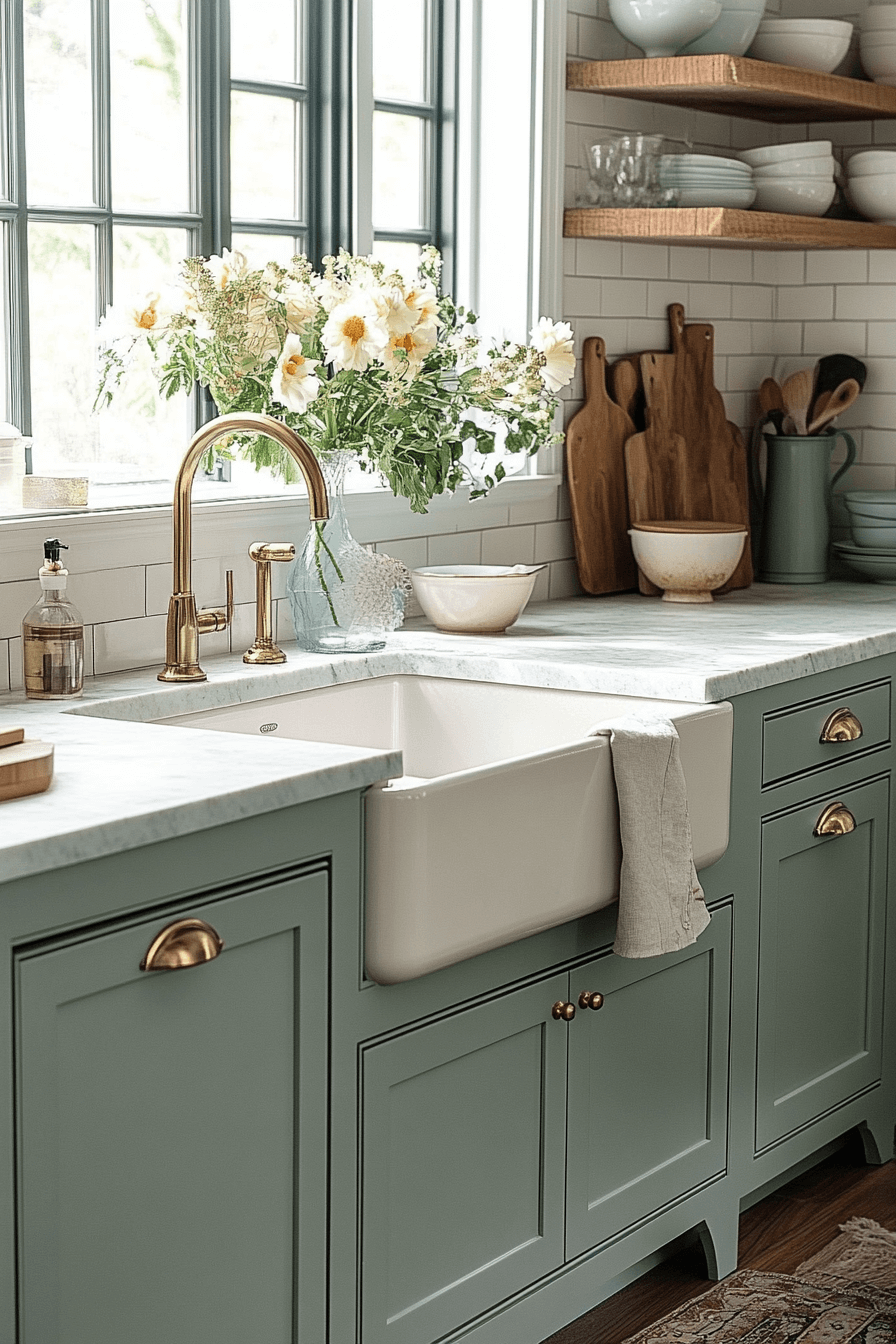 29 Farmhouse Kitchen Cabinets That Elevate Everyday Cooking 29 farmhouse kitchen cabinets