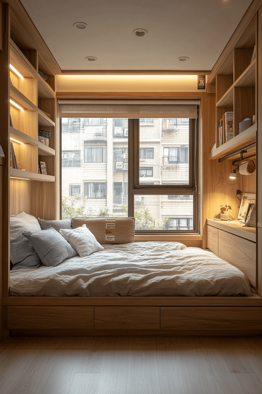 29 Japandi Small Bedroom Touches That Create Big Impact 3 japandi small bedroom