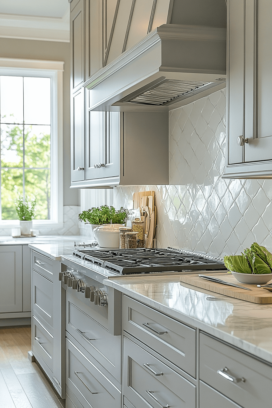 29 Gray and White Kitchen Themes That Embrace Understated Beauty 3 gray and white kitchen