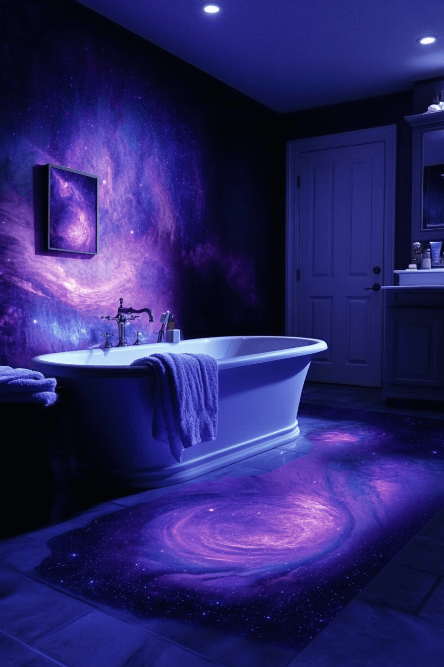 29 Whimsigoth Bathroom Elements That Celebrate Artistic Expression 3 whimsigoth bathroom