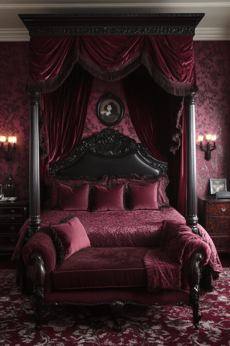 29 Dark Victorian Aesthetic Decor Ideas to Enchant Every Corner 4 dark victorian aesthetic