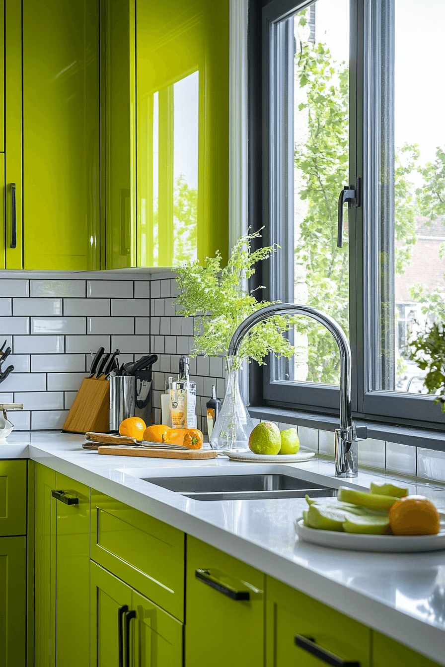 29 Green and White Kitchen Styles That Bring Calm and Charm Together 4 green and white kitchen