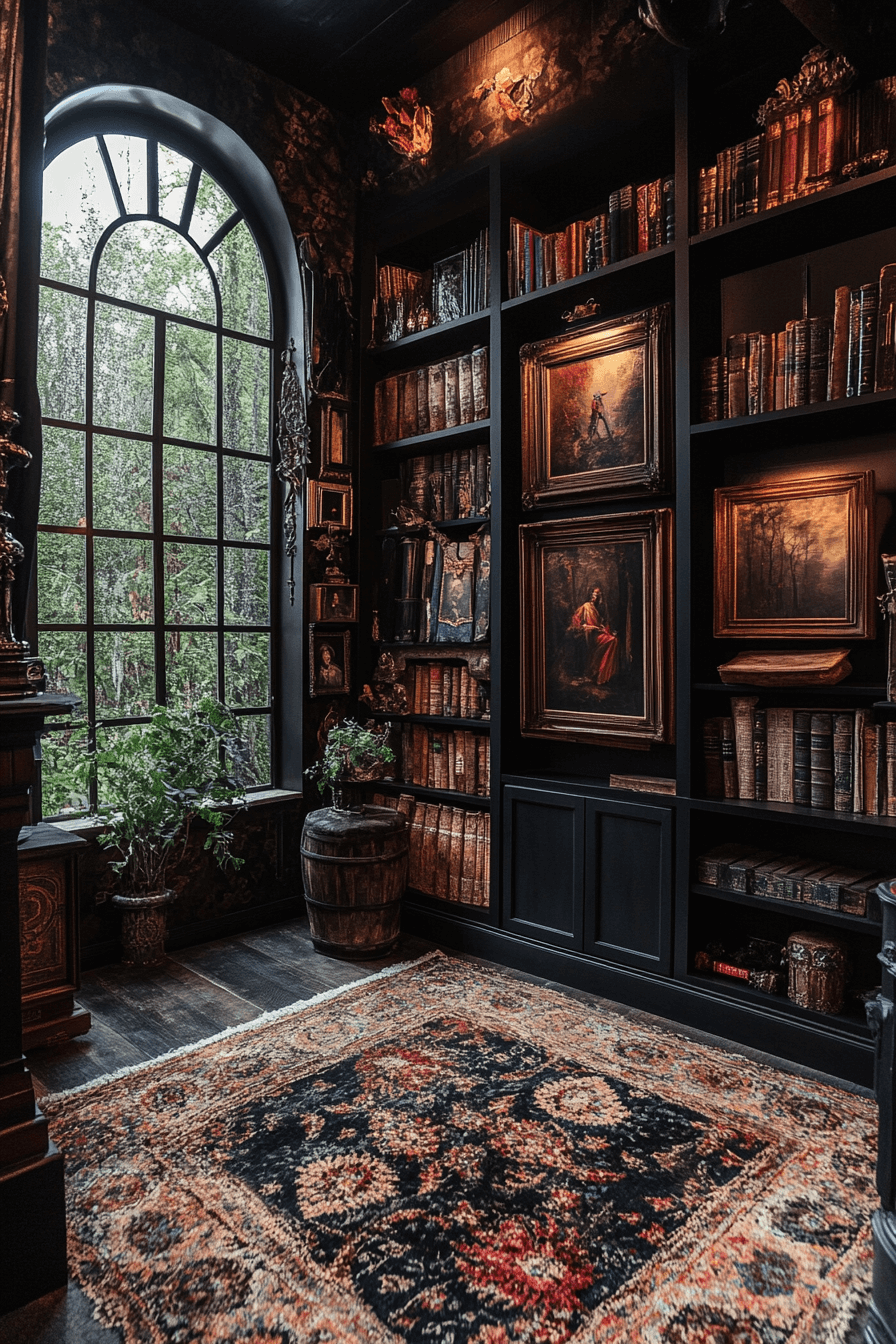 29 Whimsigoth Decor Styles That Celebrate Eccentric Beauty 4 whimsigoth decor