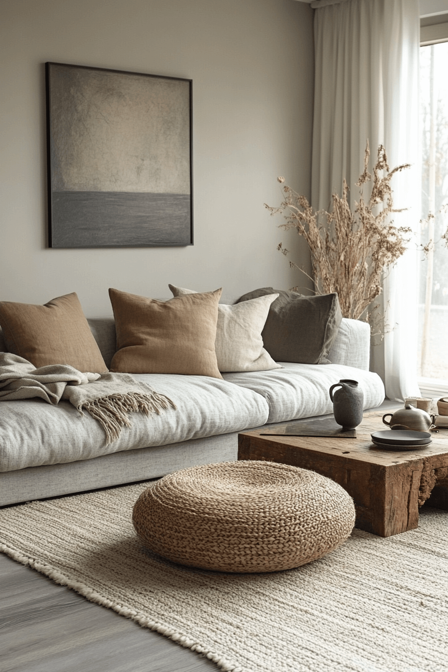 29 Japandi Living Room Makeovers That Reflect Quiet Luxury 4 japandi living room