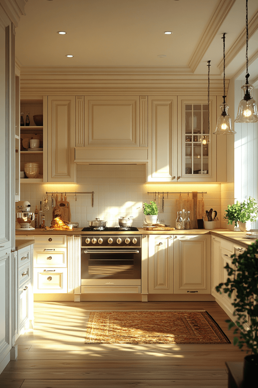 29 Light Cream Kitchen Cabinets That Glow with Soft Serenity 4 cream kitchen cabinets
