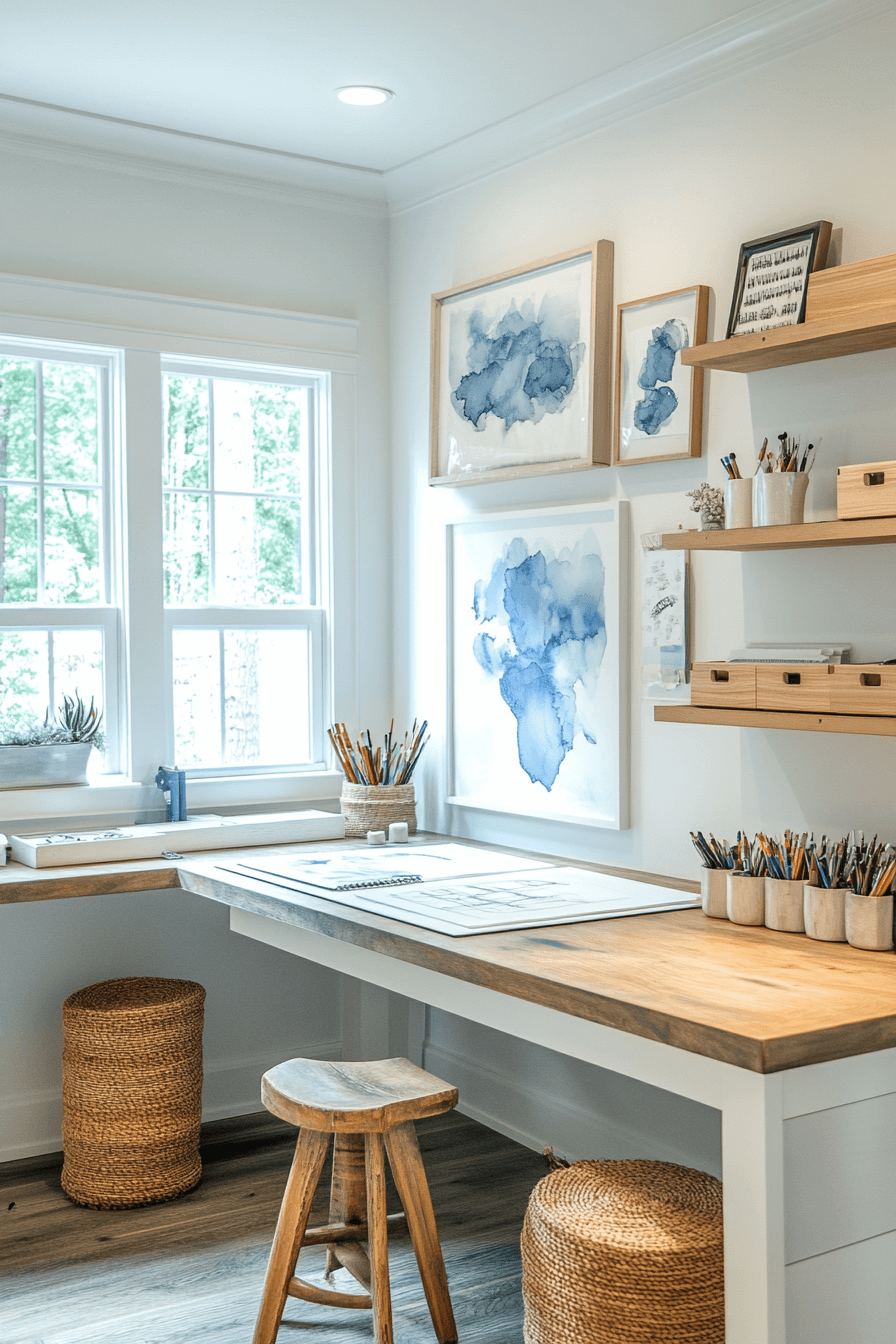 29 Japandi Home Office Details That Support Intentional Living 5 japandi home office