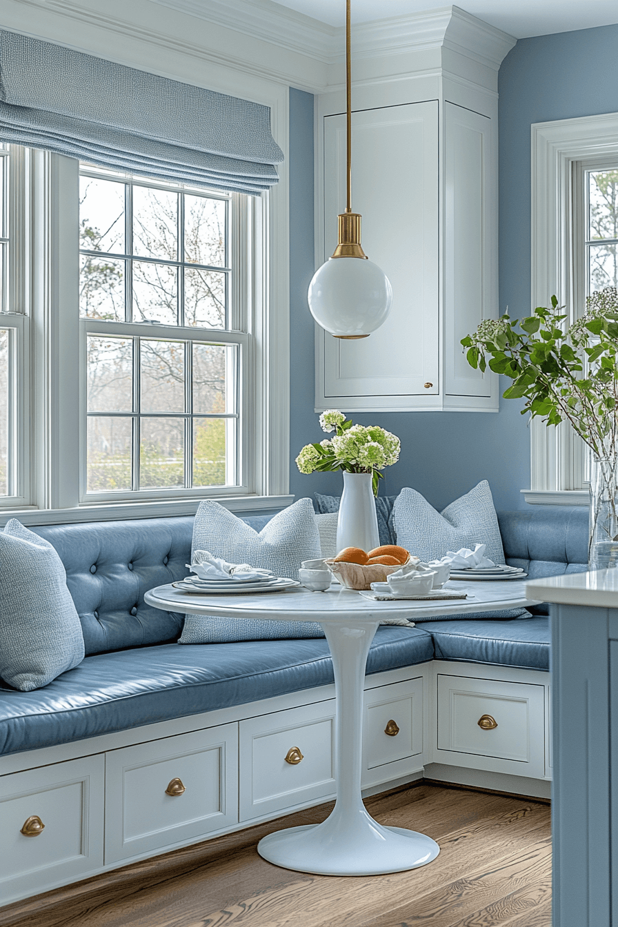 29 Blue and White Kitchen Inspirations for a Peaceful Culinary Retreat 5 blue and white kitchen
