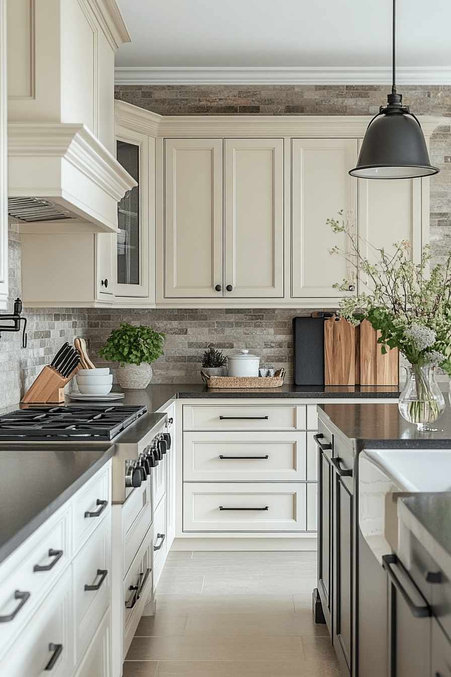 29 Light Cream Kitchen Cabinets That Glow with Soft Serenity 5 cream kitchen cabinets