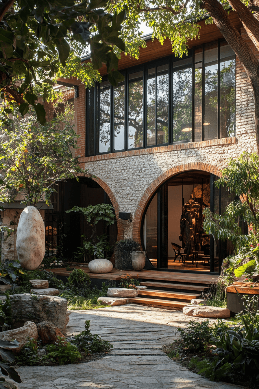 29 Courtyard Design Inspirations That Spark Tranquil Vibes 6 courtyard design