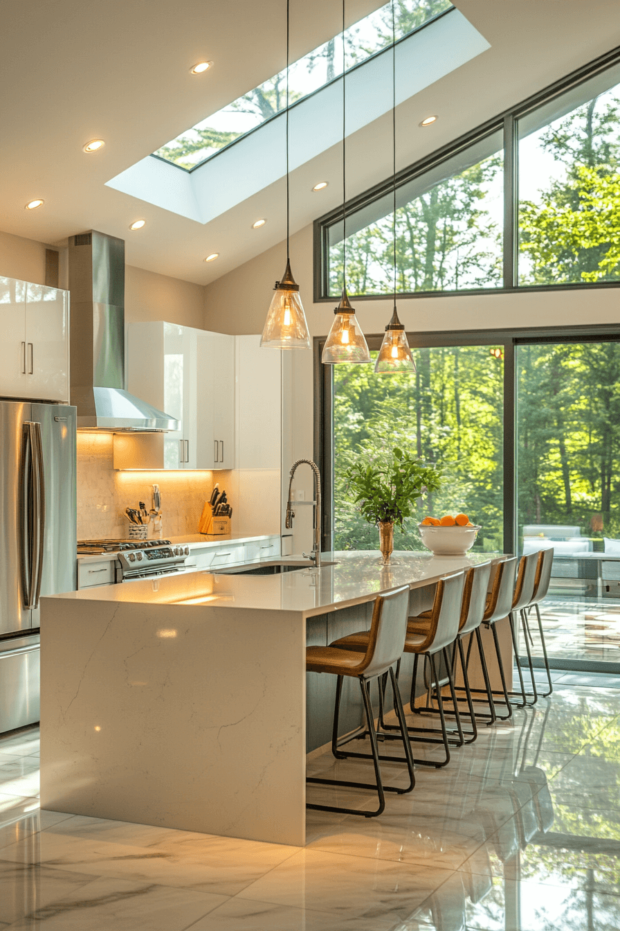 29 White Kitchen Ideas to Create a Calm and Clean Culinary Retreat 6 white kitchen ideas