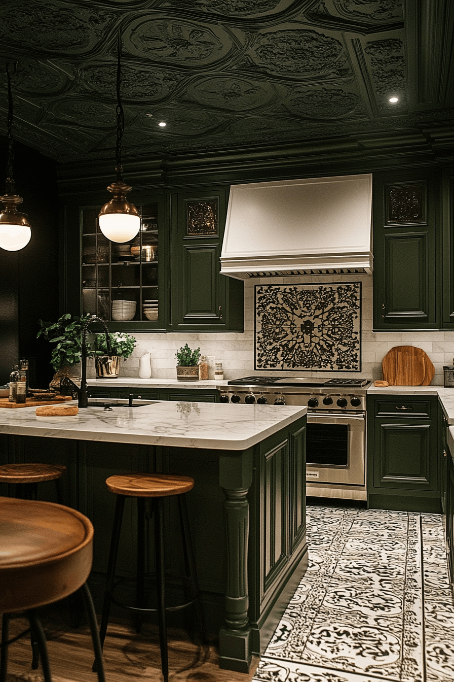 29 Green and White Kitchen Styles That Bring Calm and Charm Together 6 green and white kitchen